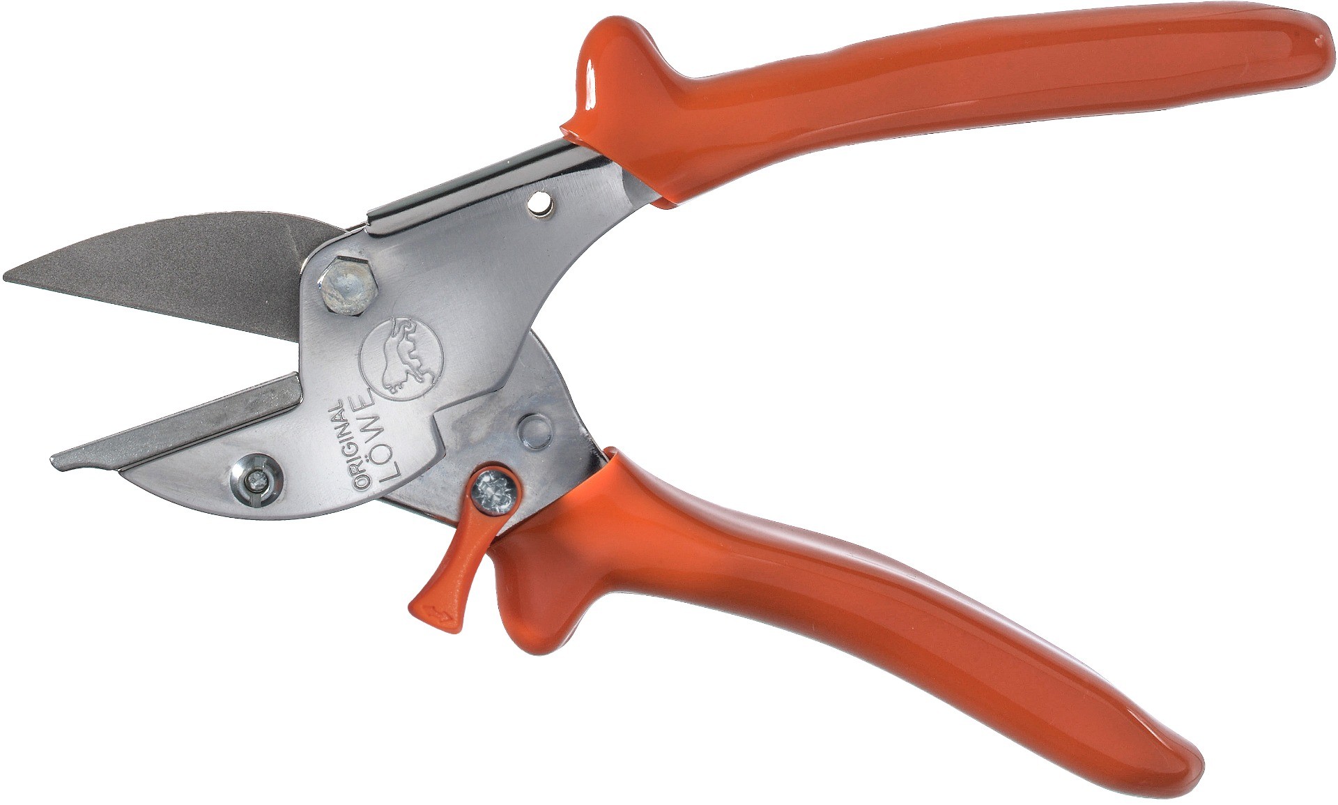 Sekator ręczny Lowe 5.127  - sekator kowadełkowy z wygiętą rączką do gęsto rosnących roślin
