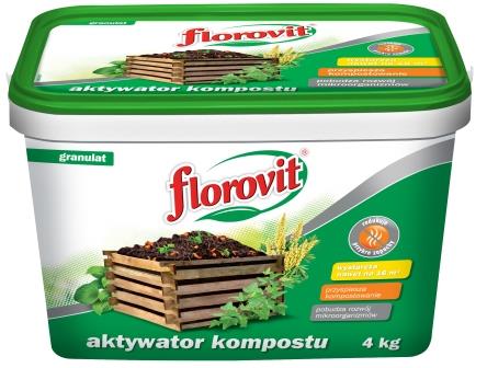 Florovit Aktywator kompostu 4 kg - aktywuje i przyśpiesza kompostowanie