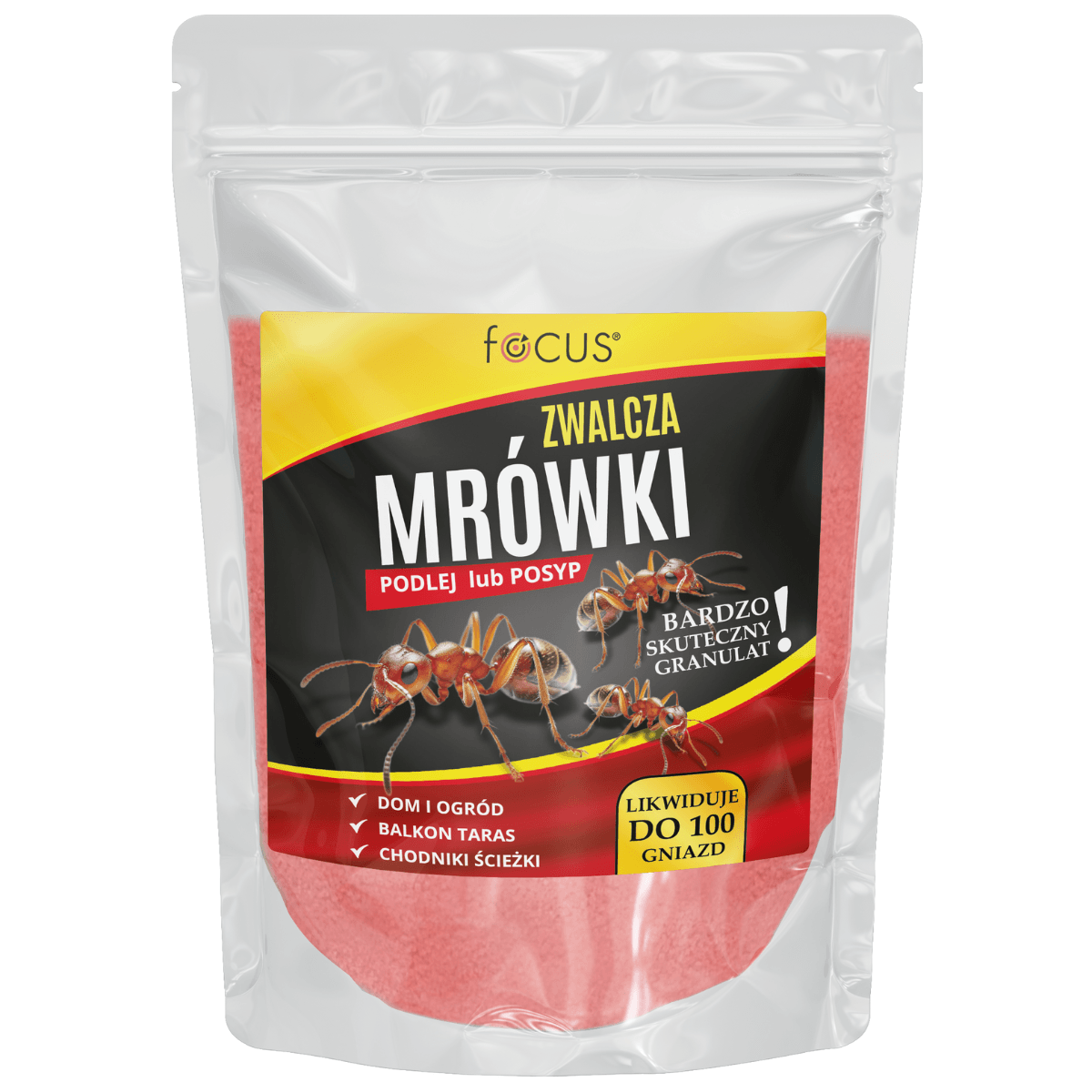 Środek na mrówki granulat zwalcza mrówki 1kg Focus