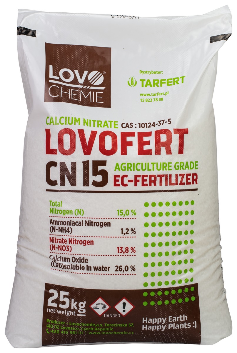 Saletra wapniowa polowa granulowana Lovofert Czeska 25kg