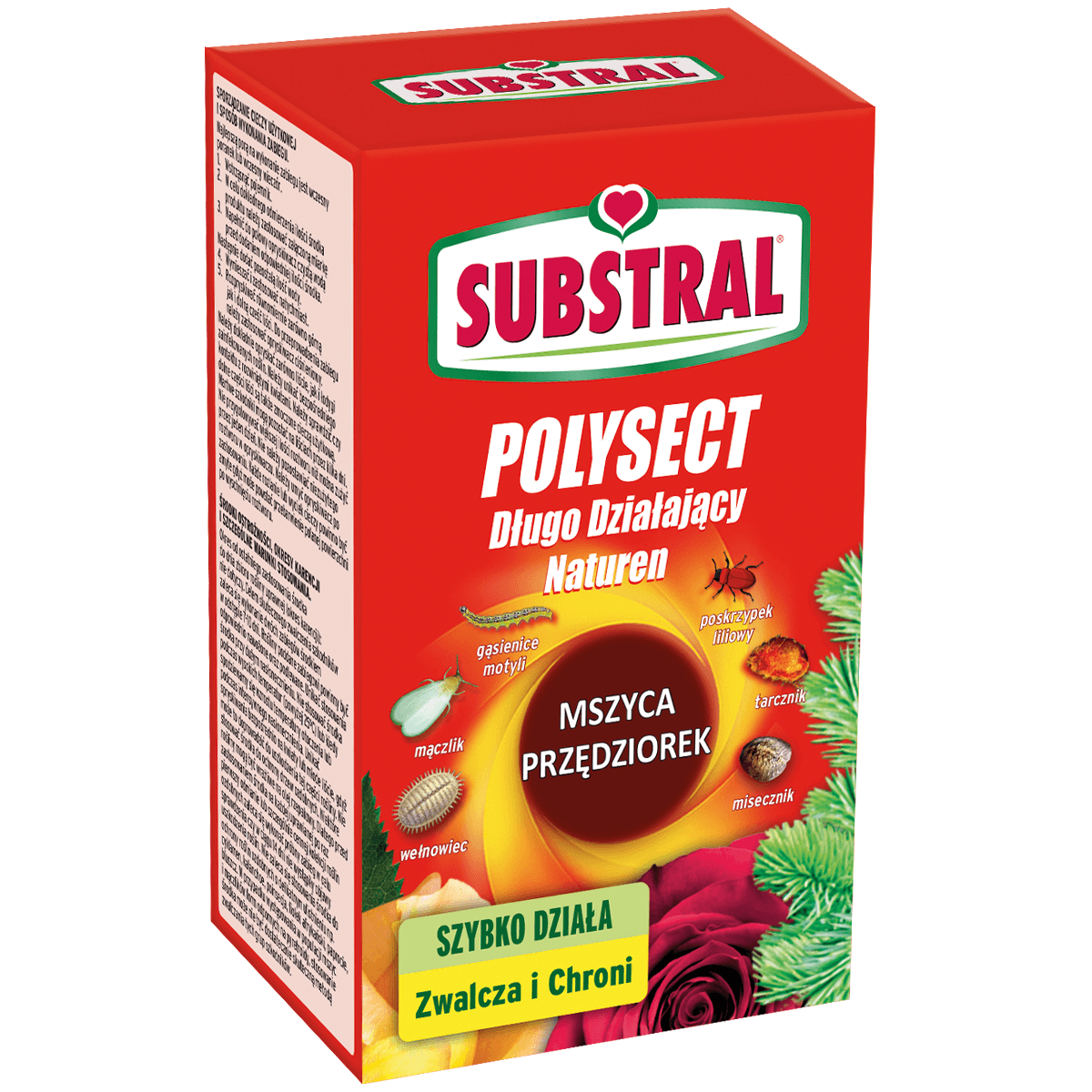 Substral Polysect Mszyca Przędziorek Naturen 100ml - środek owadobójczy długo działający