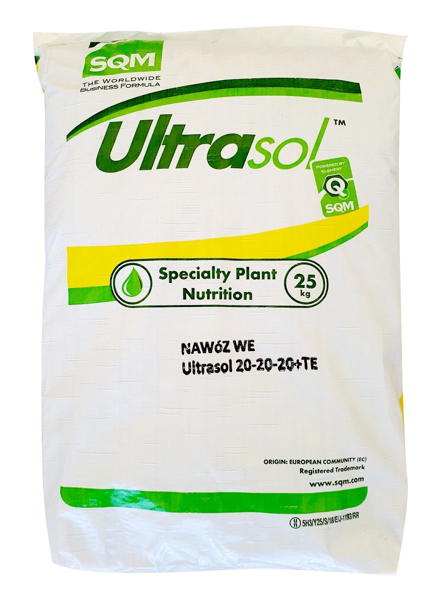 Nawóz NPK 20-20-20 +mikro Ultrasol 25kg